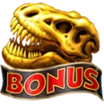 Pirots 2 Bonus-Symbol, ein T-Rex-Schädel