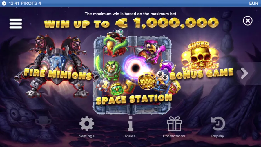 Pirots 4 Inferno Regeln zu Power Clash und Fire Minions